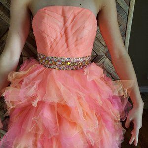 DARLING Hannah S Short prom pageant homecoming dress sz 2